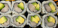 Hamachi Avocado (8 Stück)
